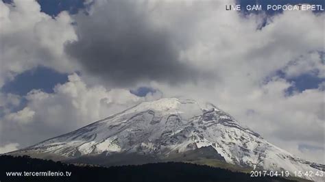 webcam popocatépetl|live footage of popocatepetl.